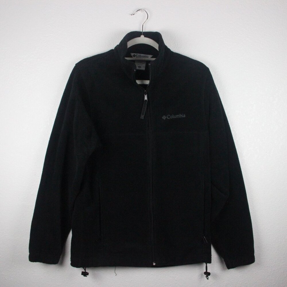 Columbia, Sweater, Men's S, Black, SOME WEAR AND TEAR